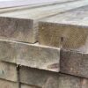 Smooth Treated Sleepers EX 100 x 200mm (4" x 8") 2400mm (UC4 Grade) - Image 2