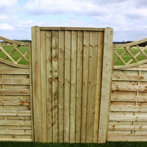 Featheredge Stock Gate - (900mm Wide x 1800mm High)