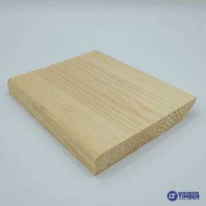 Bullnose / Pencil Round Skirting Board - Pine Redwood 19 x 100mm (Finished Size 15 x 95mm)