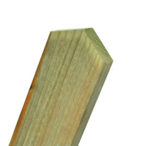 Pointed Top Picket Pale - Pressure Treated - 0.9m x 75xmm x 20mm