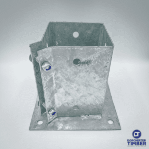 100mm Bolt Grip Fence Post Support to Boltdown - Galvanised