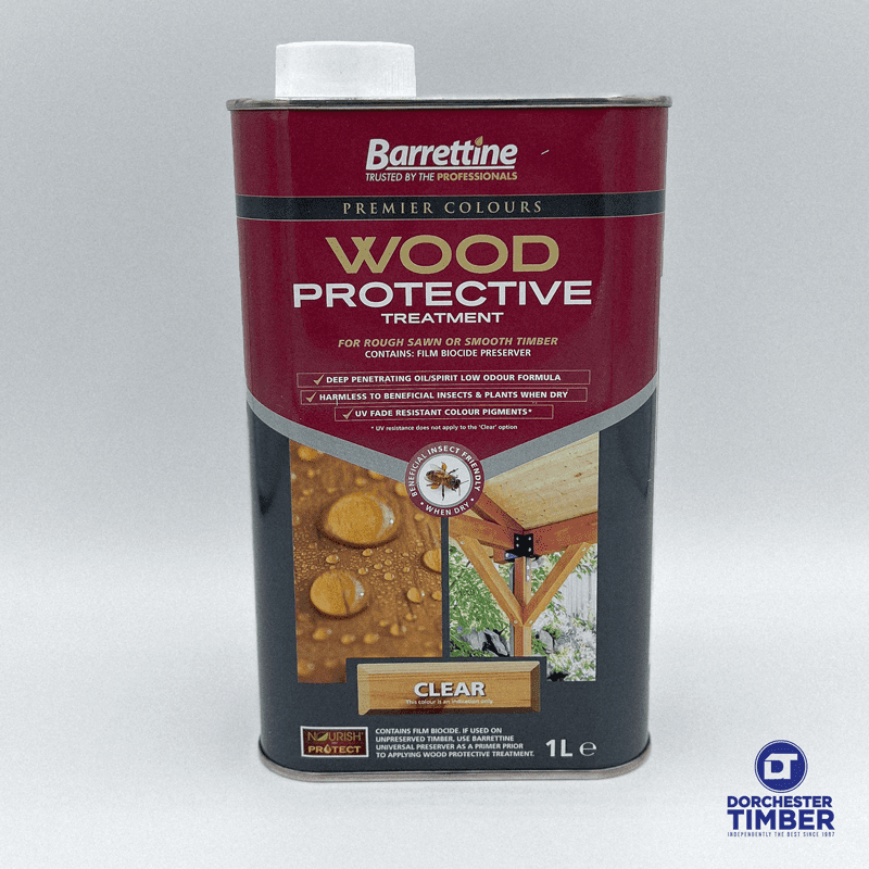 Barrettine Wood Protective Treatment (1Ltr) (Various Colours)