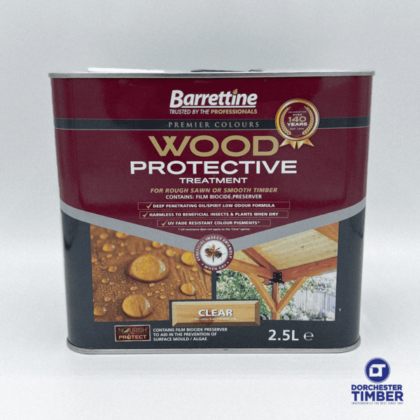 Barrettine Wood Protective Treatment (2.5Ltr) (Various Colours)