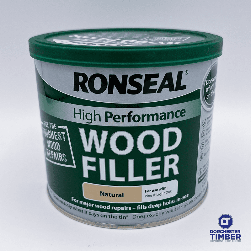 Ronseal High Performance Wood Filler - Natural 550g