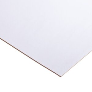 Melamine faced MDF 1220 x 2440 (8' x 4') 3mm White