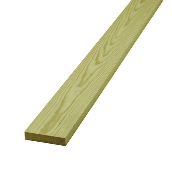 Planed Treated 25 x 100mm (1" x 4") (Finish Size 19mm x 94mm)