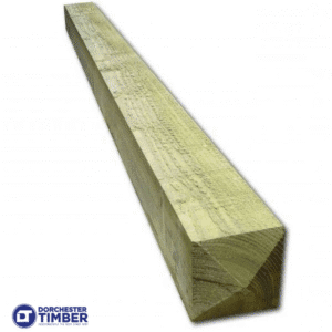 Sawn Treated Weather Top Post: 150 x 150mm (6" x 6") 2.4m