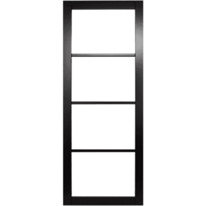 Rome Black Industrial Glazed Door