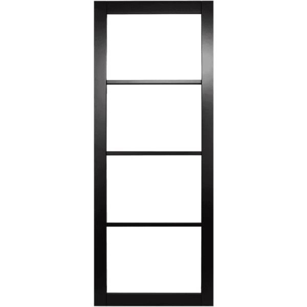 Rome Black Industrial Glazed Door