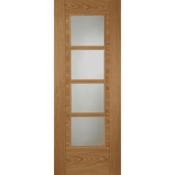 Iseo SS Central 4 Light Prefinished Door