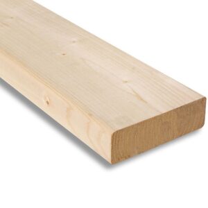 Sawn Regularised Easi Edge Carcassing Timber 47 x 125mm (5"x 2") 4.2m