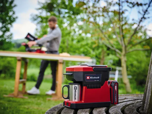 Einhell TE-CF 18 Li-Solo Power X-Change Cordless Coffee Maker - Image 5