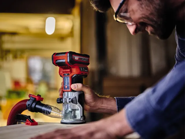 Einhell TP-ET 18 Li BL-Solo Palm Router - Image 2
