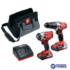 Einhell Power-X-Change Combi & Impact Driver Twin Pack