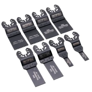 Faithfull 8 Piece Mixed Multi-Tool Blade Set