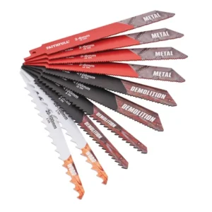Faithfull Sabre Saw Blade Set – 150mm, 10-Piece