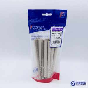 10 x Frame Fixings M10 x 120mm