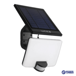 Luceco Outdoor Solar LED Floodlight with PIR Sensor 8W