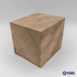 European Oak Planed Square Edge Hardwood - 100 x 100mm (Finished Size 95 x 95mm) 2.4m
