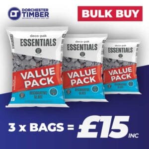 3 x Bags - Decorative Slate Stone – 20kg Bulk Deal
