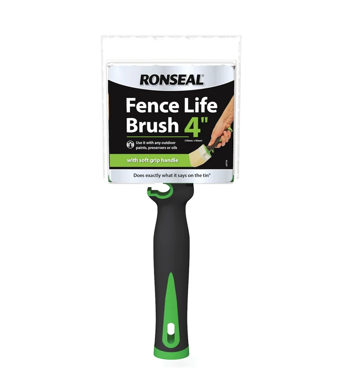 Ronseal Fence Life Timber Care Brush - 4 Inch