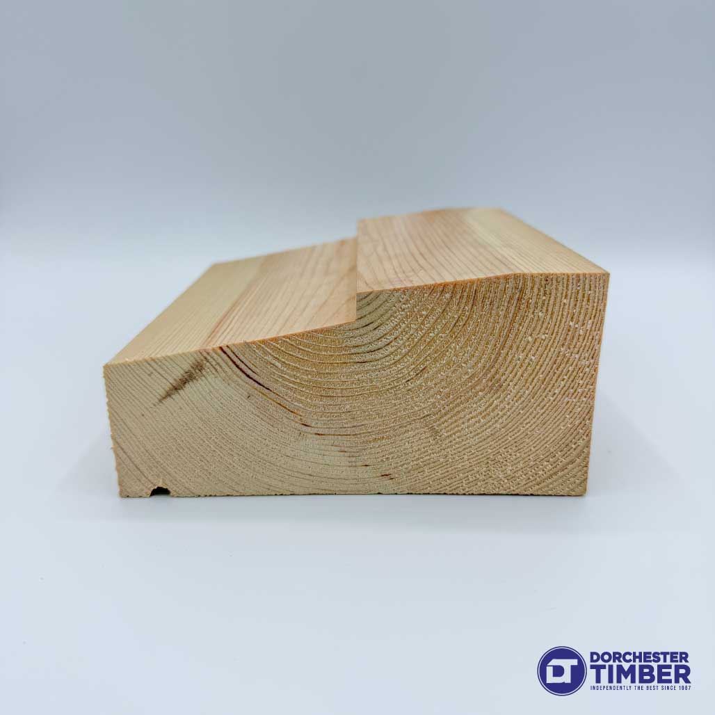 Window Cill Pattern Redwood 75mm x 150mm Finished Size 70mm x 144mm (Per Metre) - Image 2