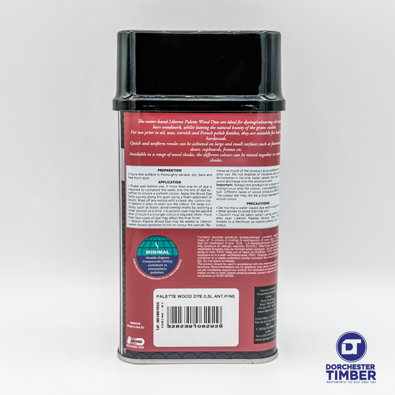 Liberon Palette Wood Dye 500ml - Image 2